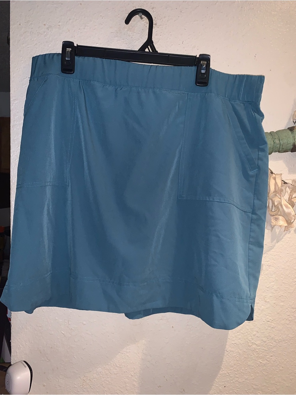RBX Teal Mini Skirt with Pockets